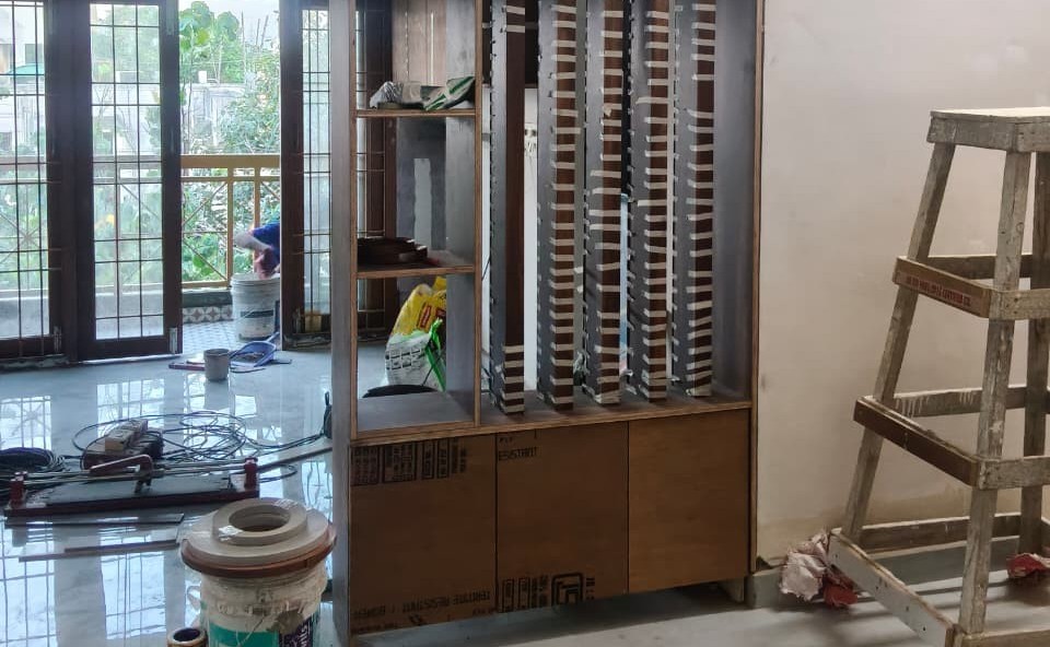 Ongoing Interior Works Nolambur